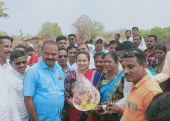 शेकापमुळेच जनतेची कामे मार्गी: चित्रलेखा पाटील यांचे प्रतिपादन