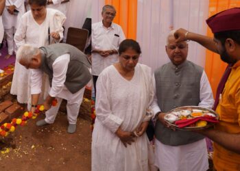 परळी येथे हॉस्पिटलची पायाभरणी