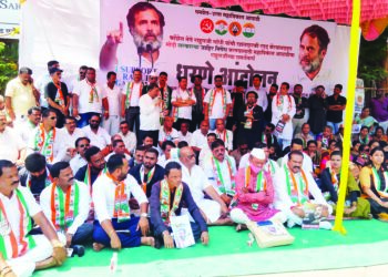 पनवेल मविआतर्फे केंद्राचा निषेध