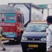 वाहतुकीच्या नियमांचे उल्लंघन करणार्‍यावर कारवाई
