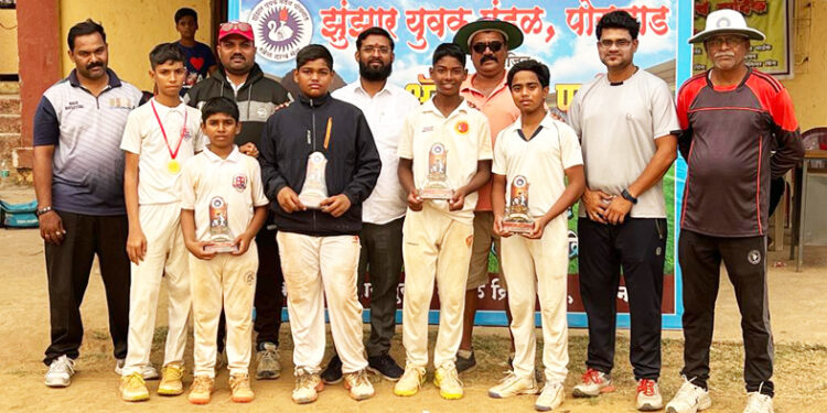 झुंझार क्रिकेट स्पर्धेत उरण विजेता