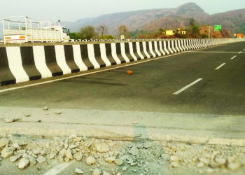 गांधारी पुलाची वर्षाच्या आतच दुरुस्ती