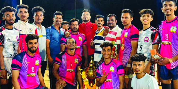 दिवलांग जिल्हास्तरीय कबड्डी स्पर्धा