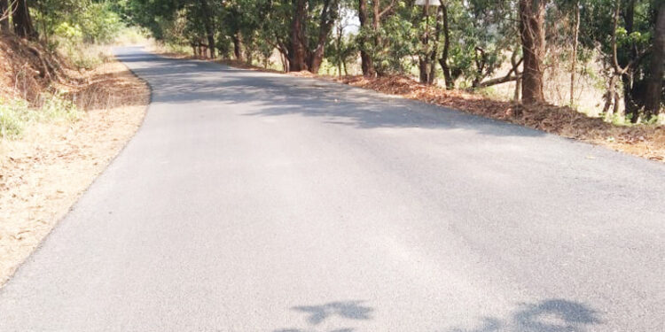 तळा-रोहा रस्त्याचे काम सुरू