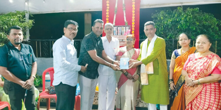 उमेश मिंडे यांचा हृद्य सत्कार