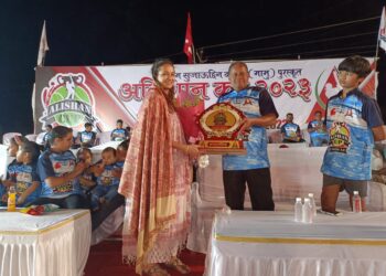 अलिशान कप २०२३ चे चित्रलेखाताई पाटील यांच्या हस्ते शानदार उद्घाटन