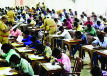 पोलीस भरती लेख परीक्षा शांततेत