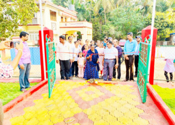 श्री दत्तगुरू हरित उद्यानाचे लोकार्पण