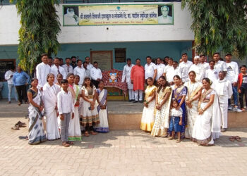 डॉ. बाबासाहेब आंबेडकर यांची जयंती साजरी