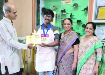 महेंद्र गांवडचा सन्मान