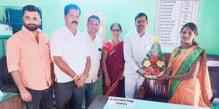 शीतल देशमुख यांची उपसरपंचपदी निवड