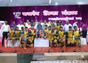 स्वस्तिक मंडळ बजरंग सुवर्ण चषकाचा मानकरी