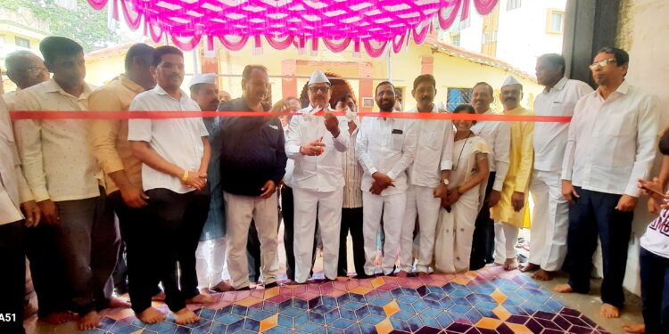 दहिवलीत हनुमान मंदिराचे लोकार्पण