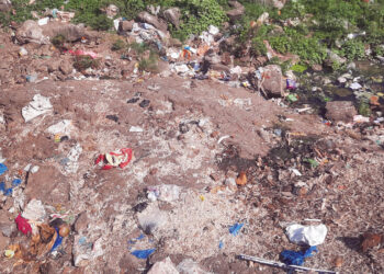 चिकन विक्रेत्यांमुळे स्मशानभूमी प्रदूषित