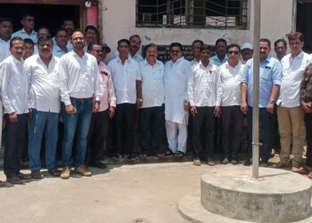 रोहा कृषी उत्पन्न बाजार सभापतीपदी शेकापचे राजेश सानप