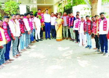 नांदेड युवा जिल्हाध्यक्षपदी सतीश पाटील बाबर