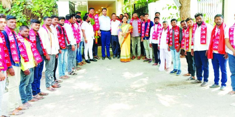 नांदेड युवा जिल्हाध्यक्षपदी सतीश पाटील बाबर