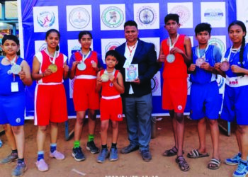 राष्ट्रीय एल्बोबॉक्सिंग स्पर्धेत रायगडचे विद्यार्थी चमकले