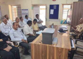 मुरुड येथे शांतता समितीची सभा