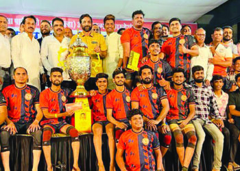 आमदार चषकावर रासळ संघाची मोहोर