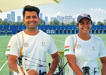 भारतीय तिरंदाजांचा सुवर्णवेध