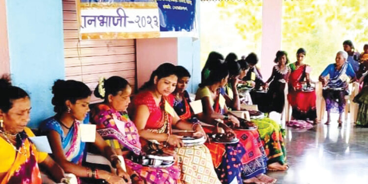 रानभाज्यांची ओळख आणि स्पर्धा संपन्न