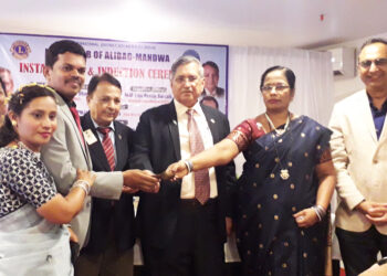 लायन्स क्लब मांडवाच्या अध्यक्षपदी अभिजीत गुरव