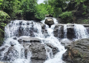 केळवली धबधब्याची पर्यटकांना पडतेय भुरळ