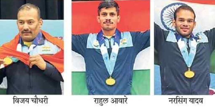 महाराष्ट्राच्या कुस्तीपटूंचे सोनेरी यश
