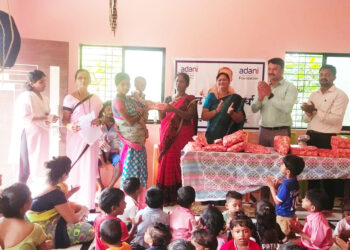 अदानी समुहातर्फे सुदृढ बालक स्पर्धा