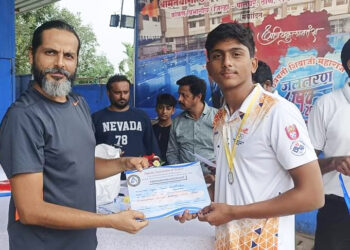 उरणच्या आर्यन मोडखरकरला 5 सुवर्ण