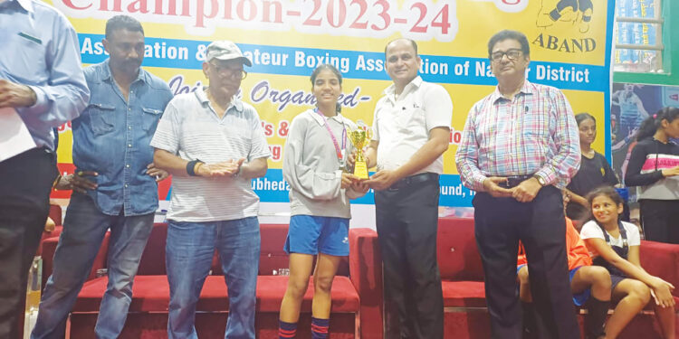 पनवेलची कन्या महाराष्ट्राची सर्वोत्कृष्ट बॉक्सर