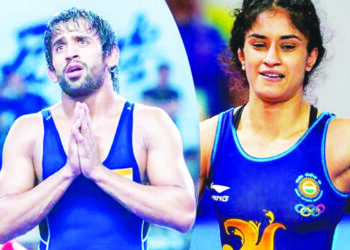आशियाई क्रीडा स्पर्धा; तर बजरंग पुनिया,फोगाटची माघार