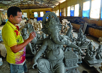 मूर्तीकारांची लगीनघाई सुरू