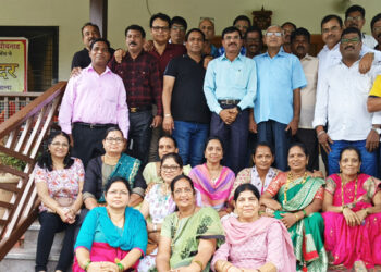 ना.ना. पाटील हायस्कूलच्या माजी विद्यार्थ्यांचे स्नेहसंमलेन उत्साहात