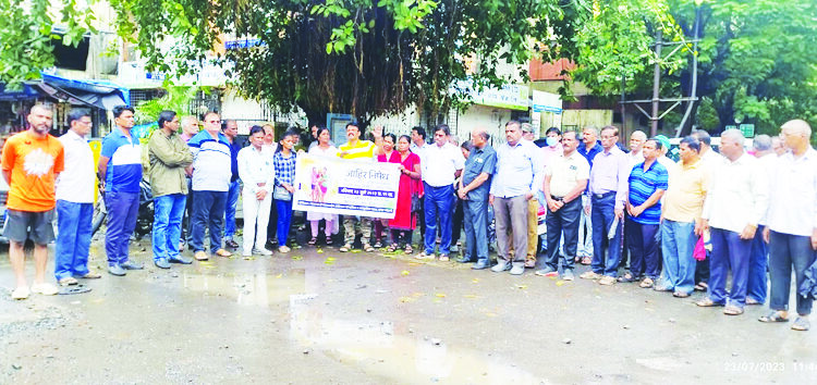 मणिपूर घटनेचा पनवेलमध्ये निषेध