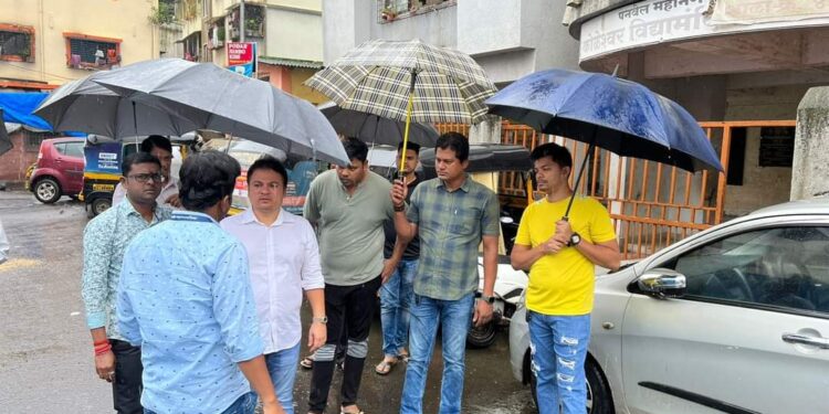 प्रीतम म्हात्रे यांच्याकडून अन्नसेवा