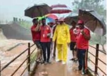 माथेरानमध्ये मुसळधार