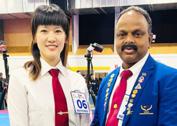 तायक्वांदो स्पर्धेसाठी सुभाष पाटील पंच