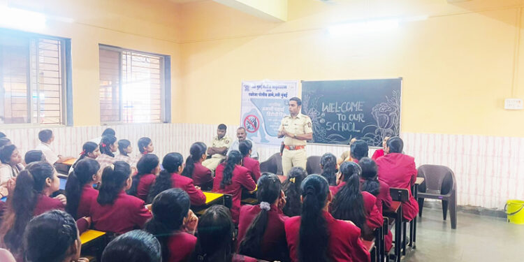 अमली पदार्थ विरोधात विद्यार्थ्यांना मार्गदर्शन