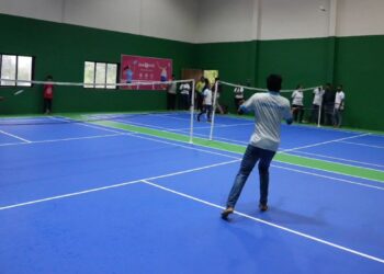 ऑलिंपिक धर्तीवरील बॅडमिंटन कोर्टचे उद्या लोकार्पण