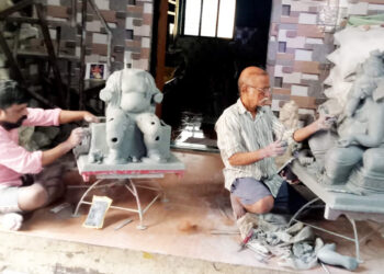 चिरनेरच्या कलानगरीला फटका