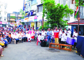भारतमाता की जय चा अलिबागेत जयघोष