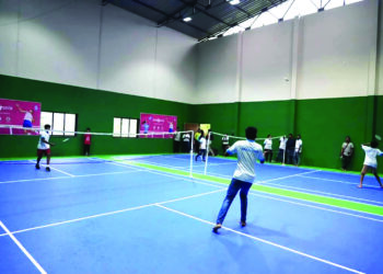 बॅडमिंटन कोर्टचे उद्घाटन गुरुवारी होणार