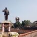 चवदार तळ्यावरील आंबेडकरांचा पुतळा दुर्लक्षित
