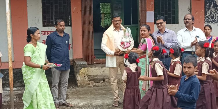 वाघ्रणला मेरी माटी मेरा देश कार्यक्रम संपन्न