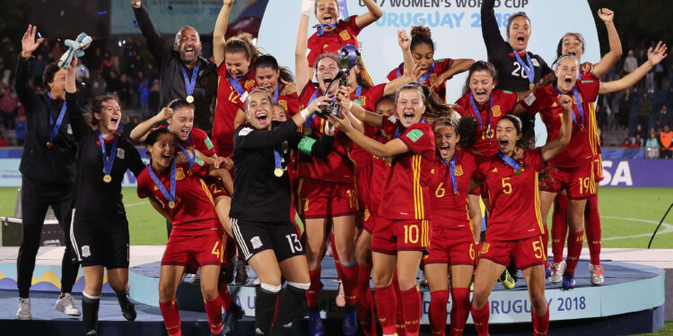 महिला फुटबॉल स्पर्धेत स्पेन विश्‍वविजेता