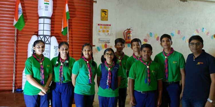 माणगावमधून चांद्रयानाचे प्रक्षेपण