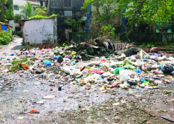 स्वच्छ सुंदर नेरळ प्रतिमेला हरताळ