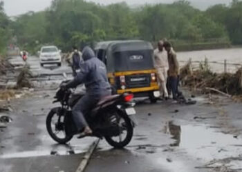 दहिवली पूलाची दूरवास्था